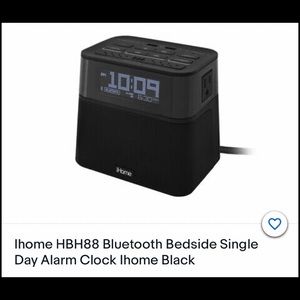 NEW iHome HBH88 Clock Radio